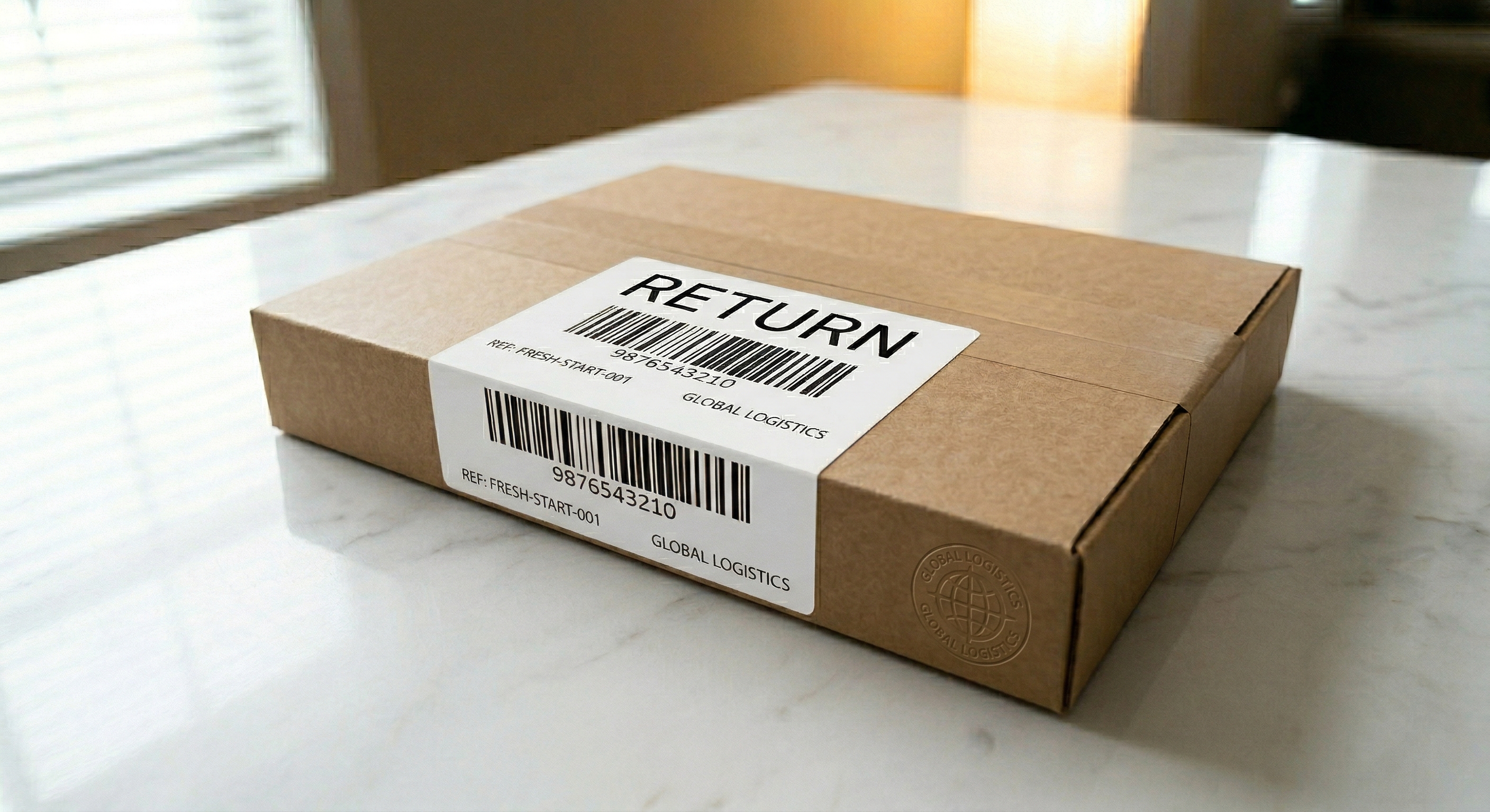 Label that customer will attach to product being returned